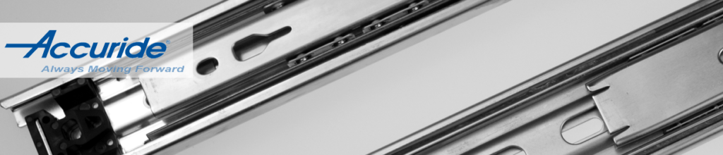 Correderas Accuride | BAUKRAFT - Herrajes para muebles en Mexico