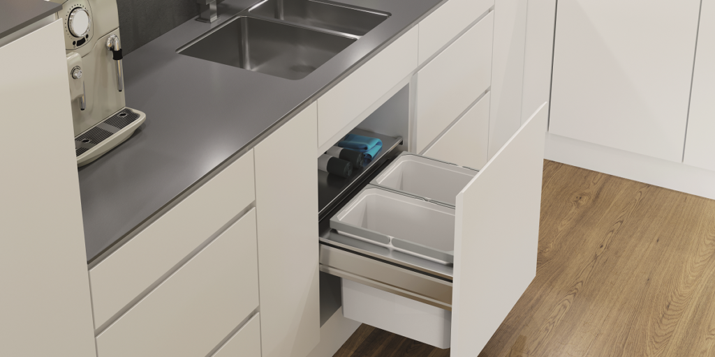 BOTES PARA BASURA | BAUKRAFT - Herrajes para muebles en Mexico